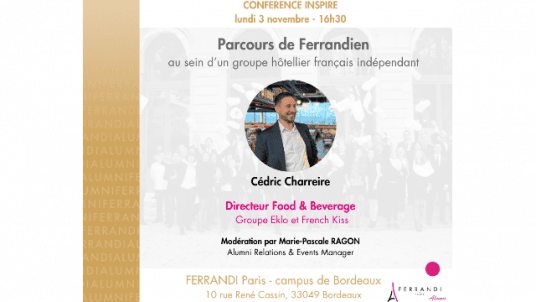 Conférence Inspire #4 I  Groupe Eklo : nouveau concept hôtelier français indépendant et engagé