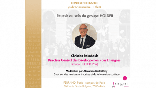 Conférence Inspire #5 I "Réussir au sein du groupe Holder"